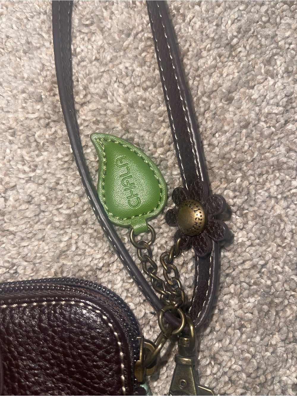Chala crossbody sloth blue brown - Picture 3 of 8